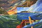 J�se Manuel �balos - GEOMETRIA ALBOROTADA 150 X 100