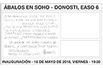 J�se Manuel �balos - Soho 2018 - Tarjet�n Mayo