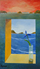Dos luces y un lirio 55x33