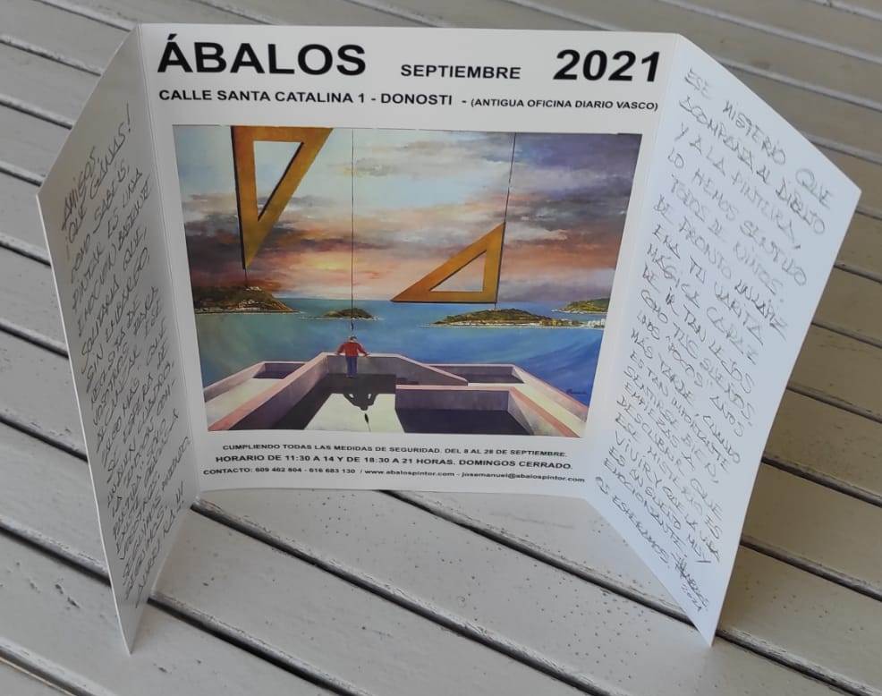 Exposición en Donosti (Santa Katalina 1) del 8 al 28 de septiembre de 2021