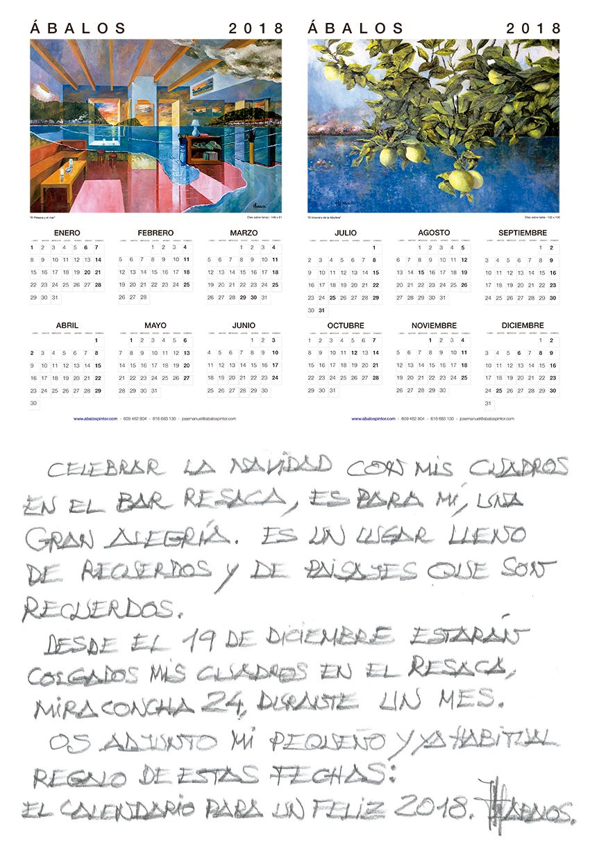 Exposición en Resaca - Donostia Diciembre 2017